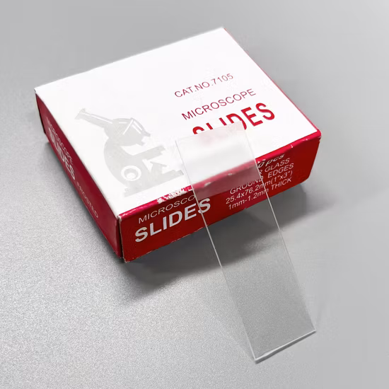 China Products/Suppliers. Disposable Medical Positive Charge Glass Prepared Microscope Slide