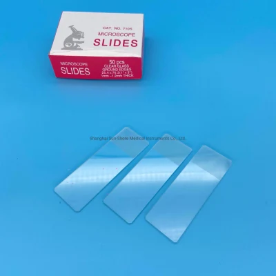 China Products/Suppliers. Disposable Medical Positive Charge Glass Prepared Microscope Slide