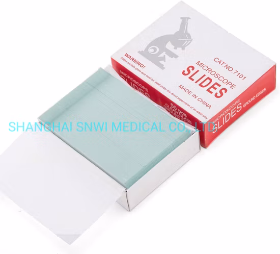 Laboratory Products Disposable Ground/Cut Edges Cover Glass Microscope Slides 7105