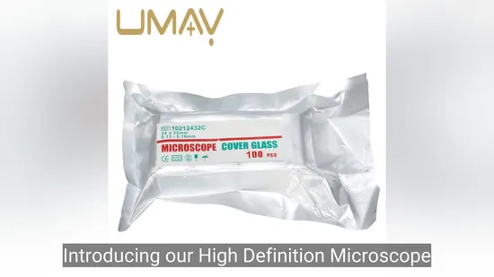 High Transparent Lab Microscope Coverslip Cover Glass